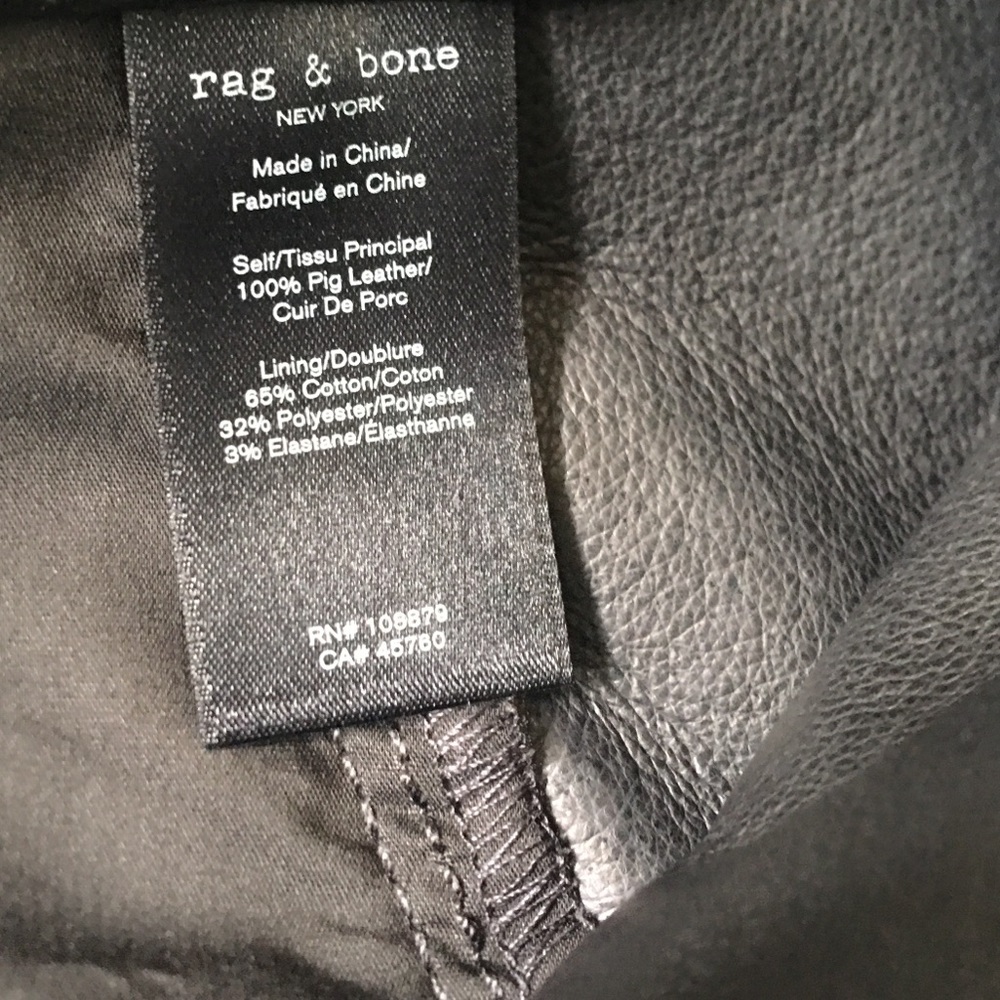 Rag & Bone Heidi Patent Skirt - Picture 8 of 8